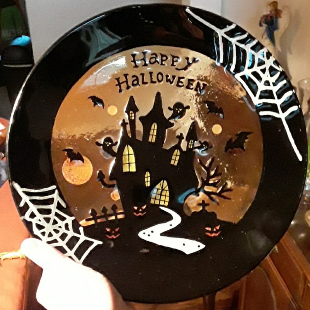 Halloween plate